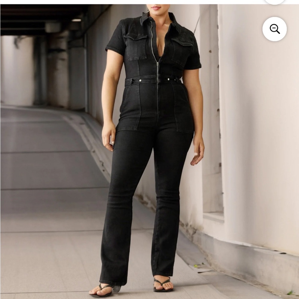 Black jumpsuit